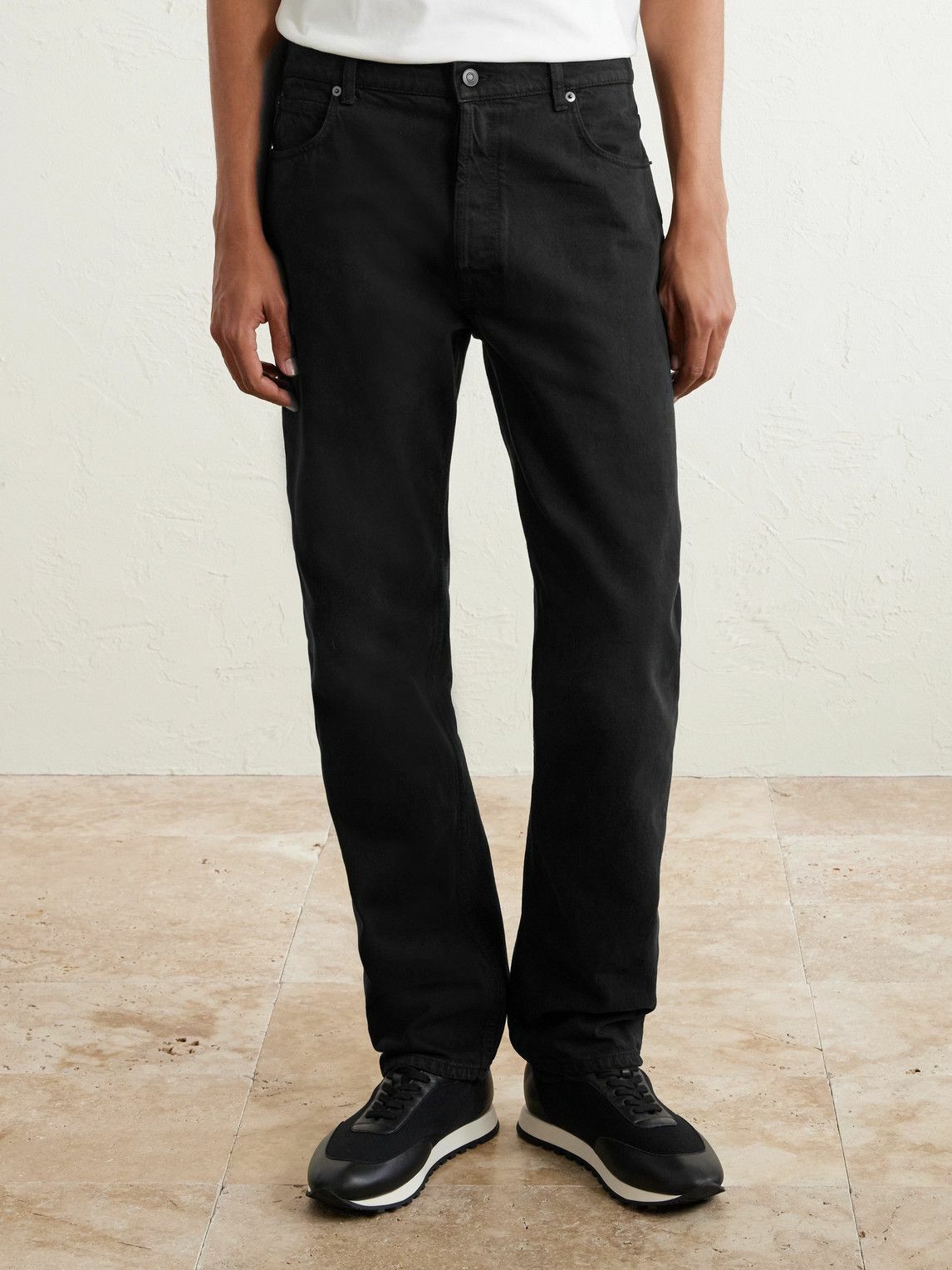 The Row - Gerry Straight-Leg Jeans - Black The Row