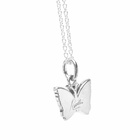 Needles Men's Papillion Butterfly 925 Silver Pendant in Papillon