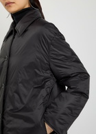 Another Tomorrow Padded Shell Jacket Black