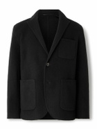 Mr P. - Double-Faced Brushed Cashmere and Yak-Blend Blazer - Black