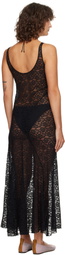 Gimaguas Black Florence Maxi Dress