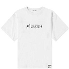 Flagstuff Men's Happy Logo T-Shirt in White