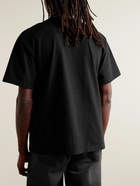 Neighborhood - Logo-Print Cotton-Jersey T-Shirt - Black