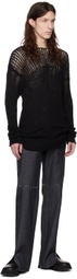 Gabriela Coll Garments SSENSE Exclusive Black No.181 Sweater