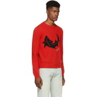 Gucci Red Shark Sweater