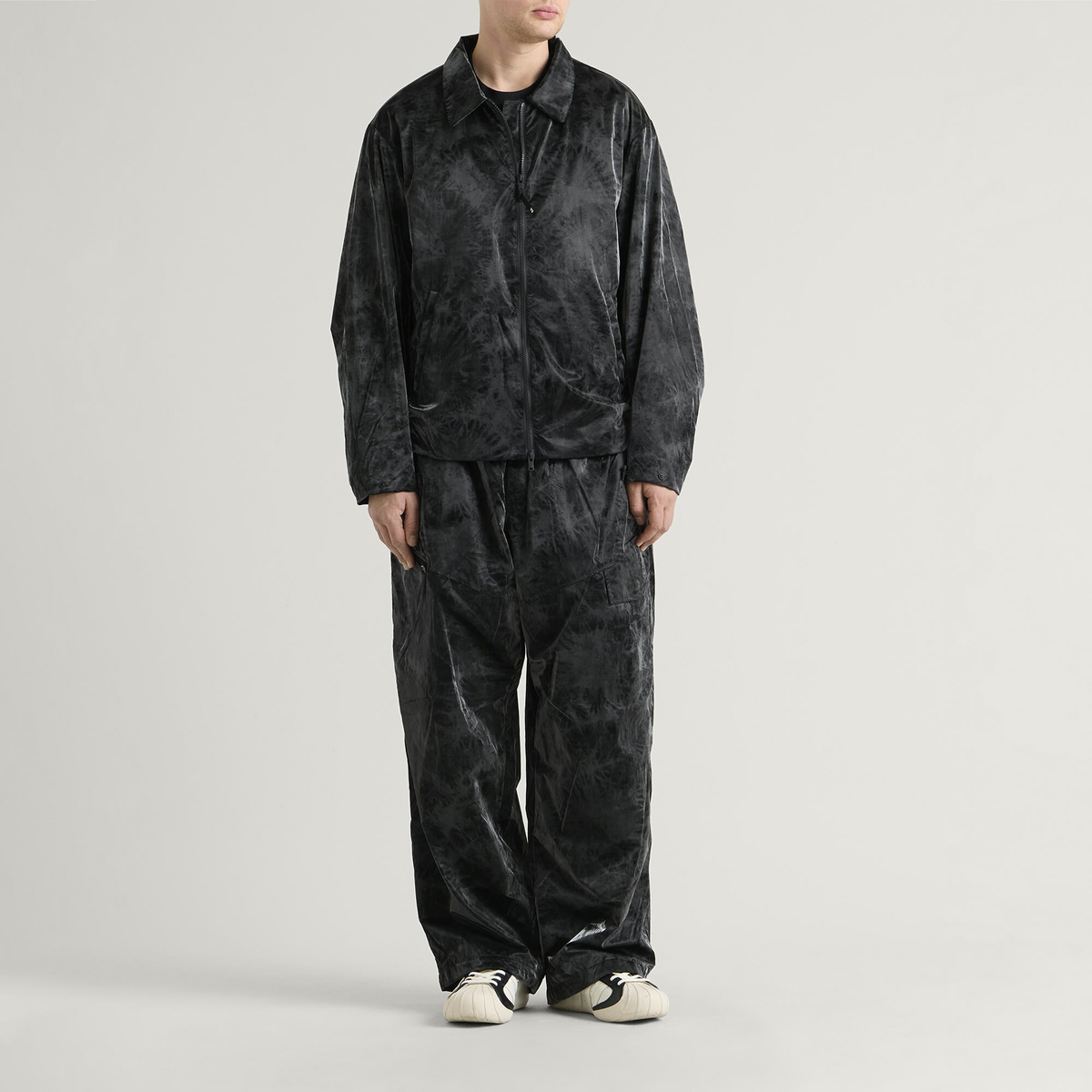 Y-3 Men's Marble Nylon Shirt Jacket in Black