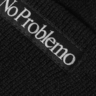 Aries Mini Problemo Beanie in Black