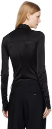 Sportmax Black Pera Bodysuit