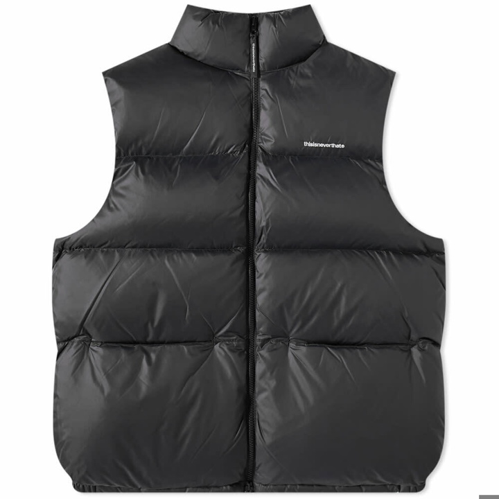 Photo: thisisneverthat Men's PERTEX® T Down Vest in Black