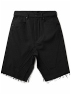 Rick Owens - Bonotto Frayed Mohair Skirt - Black