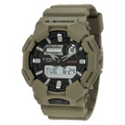 Casio G-Shock Alarm World Time Quartz Analog-Digital Black Dial Mens Watch GA-010-5A