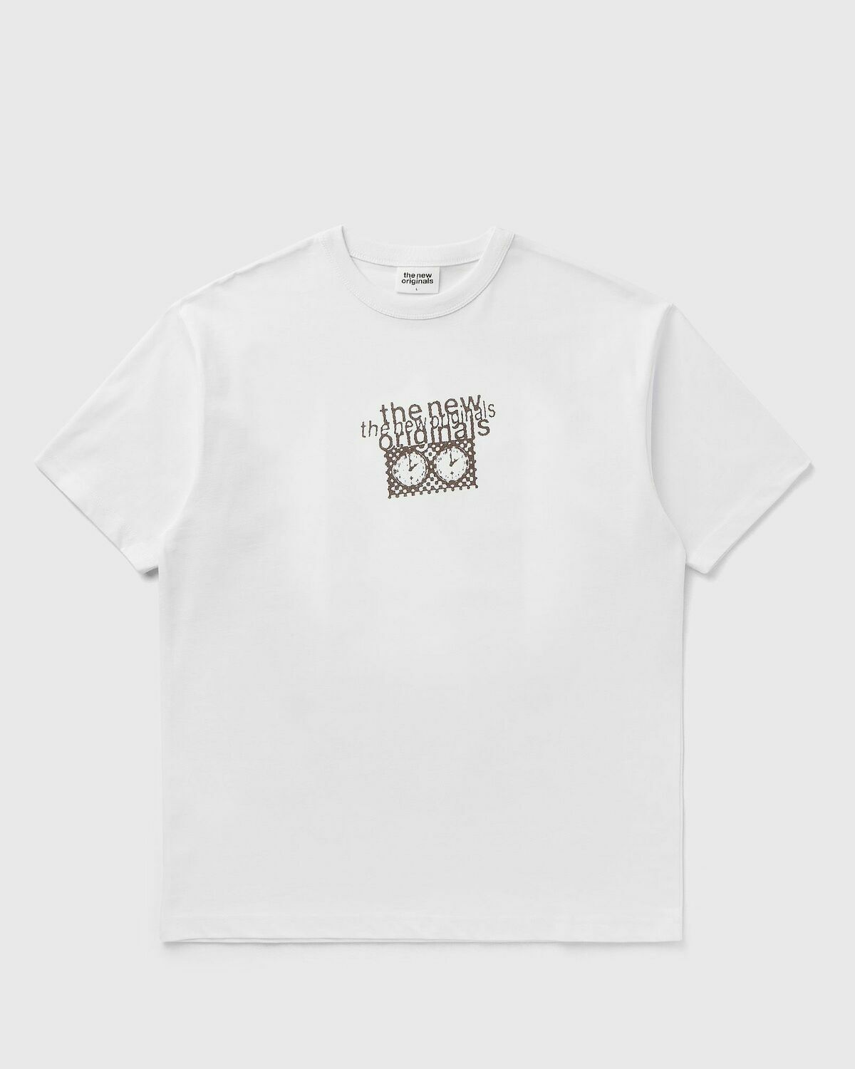 The New Originals CHECKMATE TEE White Mens Shortsleefe