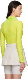 TheOpen Product Green Drawstring Turtleneck