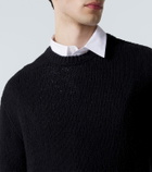 The Row Laing silk top