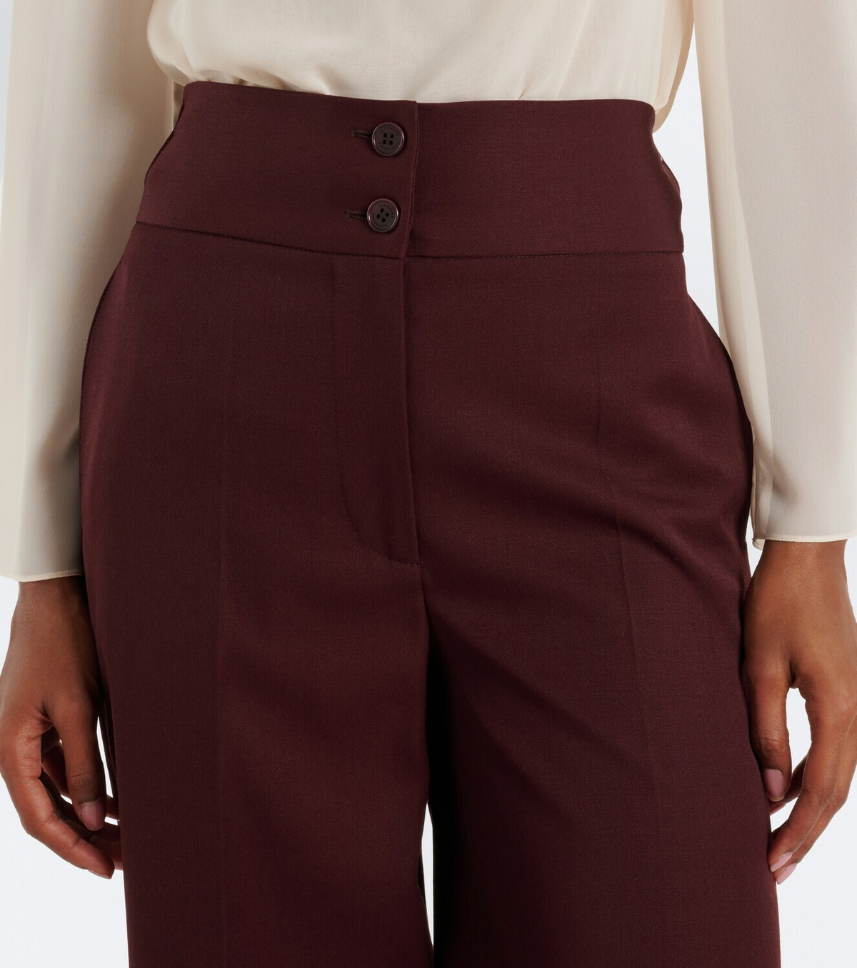 Altuzarra Rudy virgin wool wide-leg pants