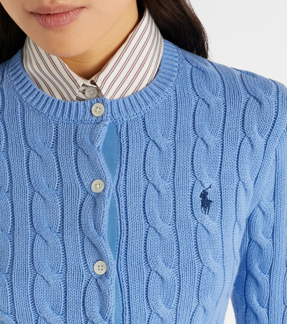 Polo Ralph Lauren Cable-knit cotton cardigan