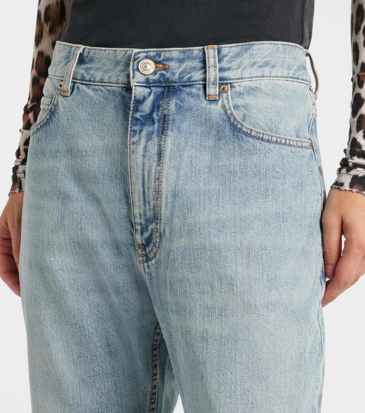 Balenciaga Mid-rise flared jeans Balenciaga