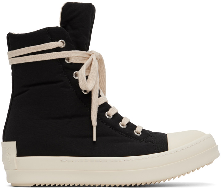 Photo: Rick Owens Drkshdw Black Ramones Sneakers