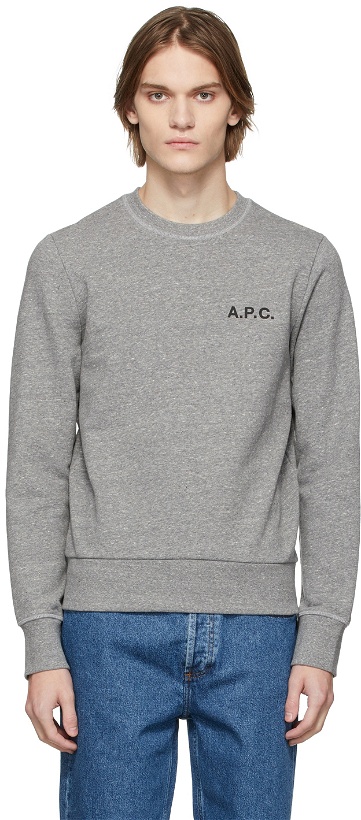 Photo: A.P.C. Grey Arliss Sweatshirt