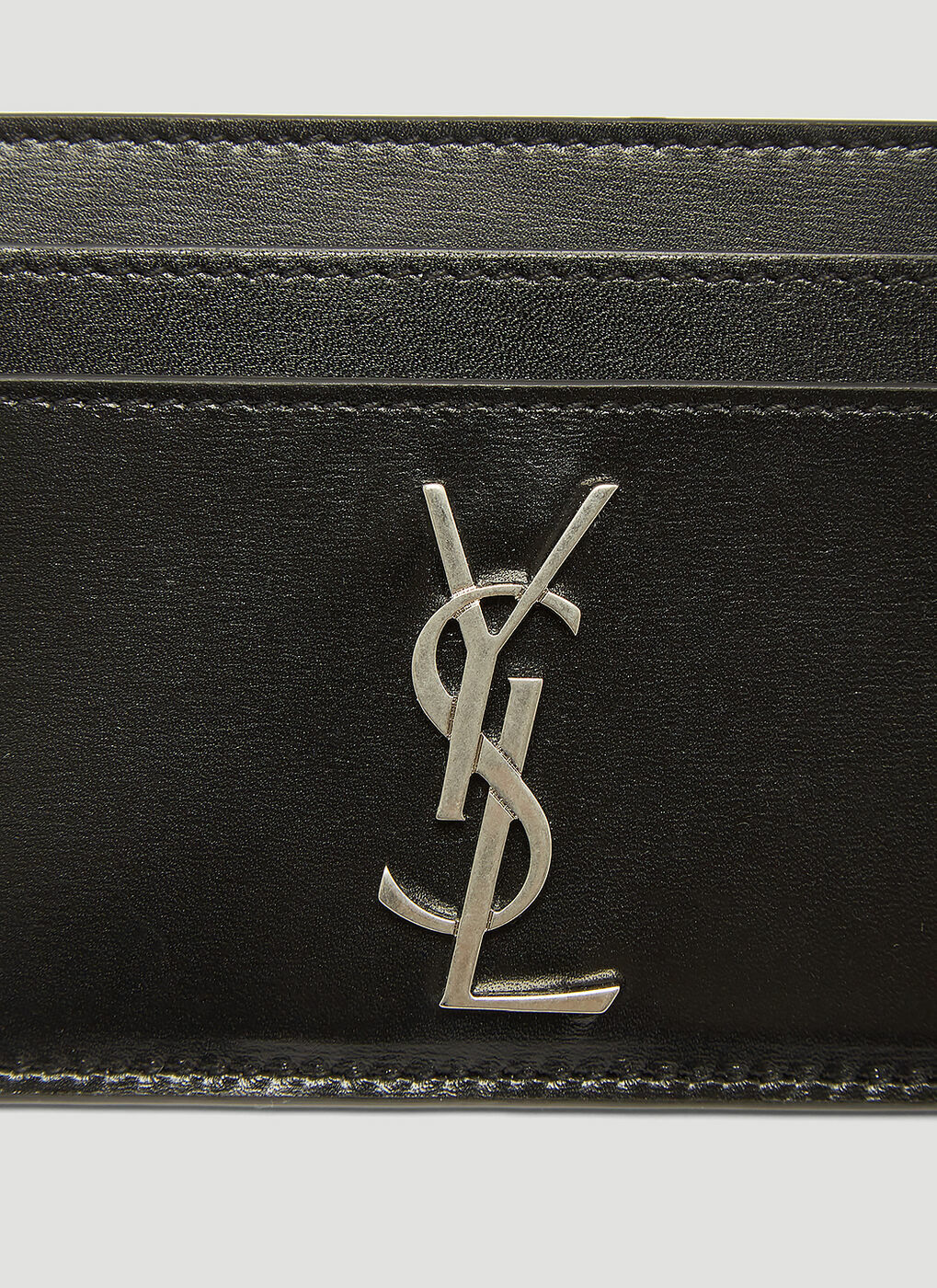 Saint Laurent Monogram Card Case male Black Saint Laurent