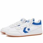 Converse Fastbreak Pro Sneakers in White/Blue
