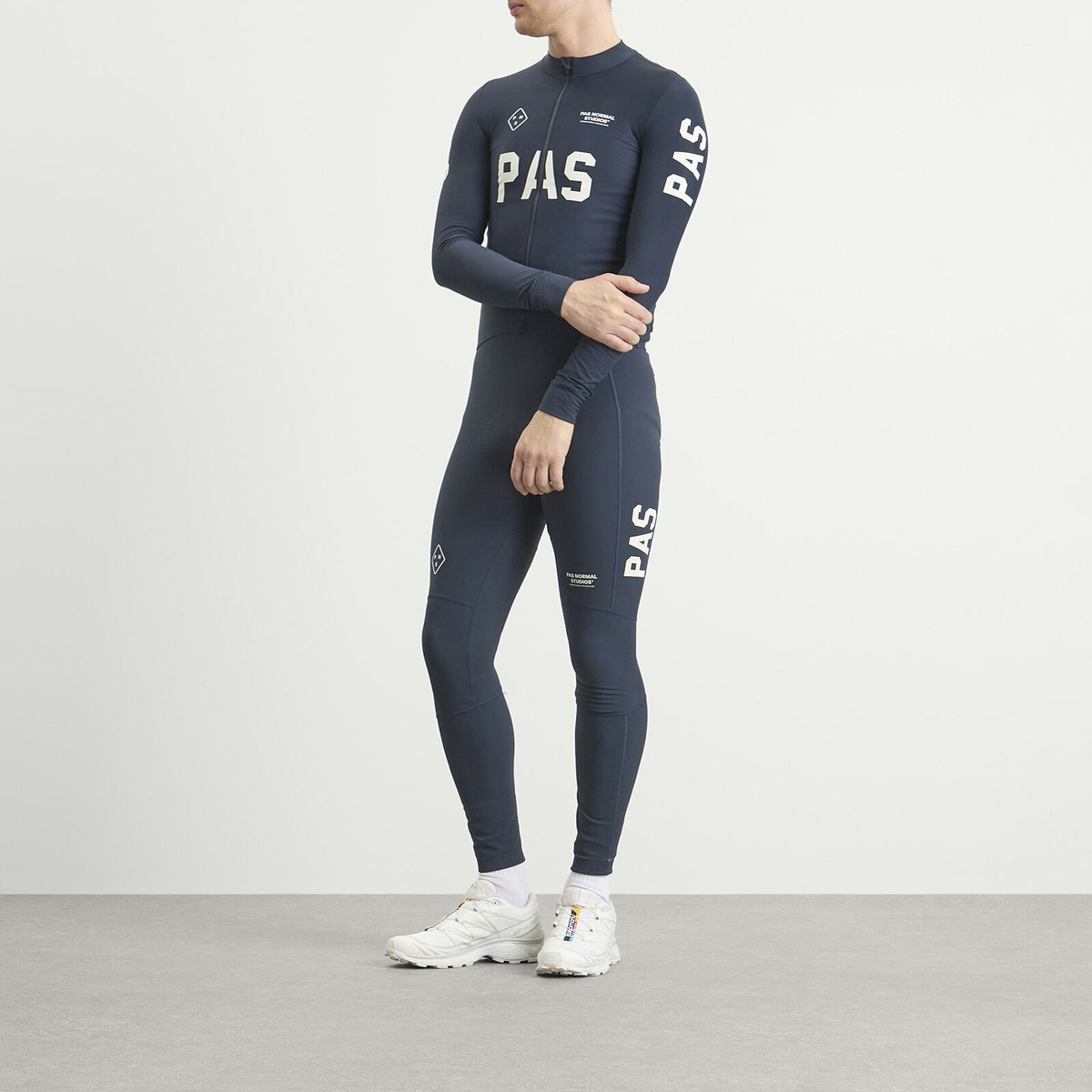 Pas Normal Studios Men's PAS Mechanism Long Sleeve Jersey in Navy