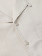 Onia - Air Convertible-Collar Linen and Lyocell-Blend Shirt - Neutrals