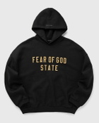 Fear Of God Essentials Fleece Hoodie Black Hoodies
