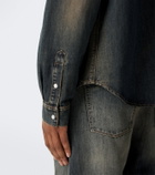 Fendi Faded denim shirt