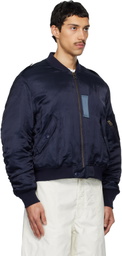 Kenzo Navy Kenzo Paris 'KENZO Jungle Poem' Bomber Jacket