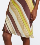 SIR Vivia striped miniskirt