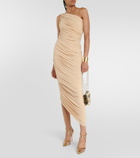 Norma Kamali Diana one-shoulder maxi dress