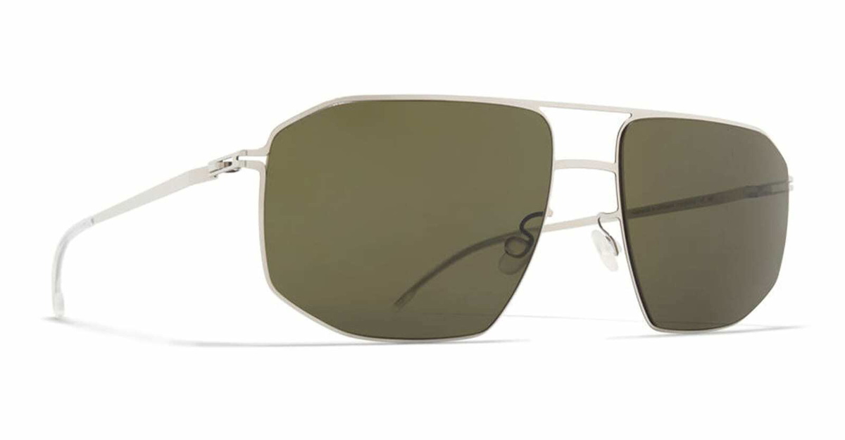 Mykita Santeri - Shiny Silver Sunglasses