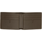 Burberry Beige Check Slim Bifold Wallet