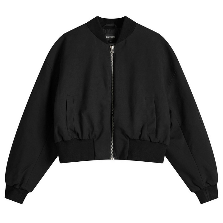 Photo: Meotine Women's Kian Canvas Bomber Jacket in Black