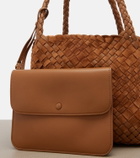The Row Ruth Small woven leather tote bag