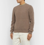 A.P.C. - Wool and Cashmere-Blend Sweater - Neutrals