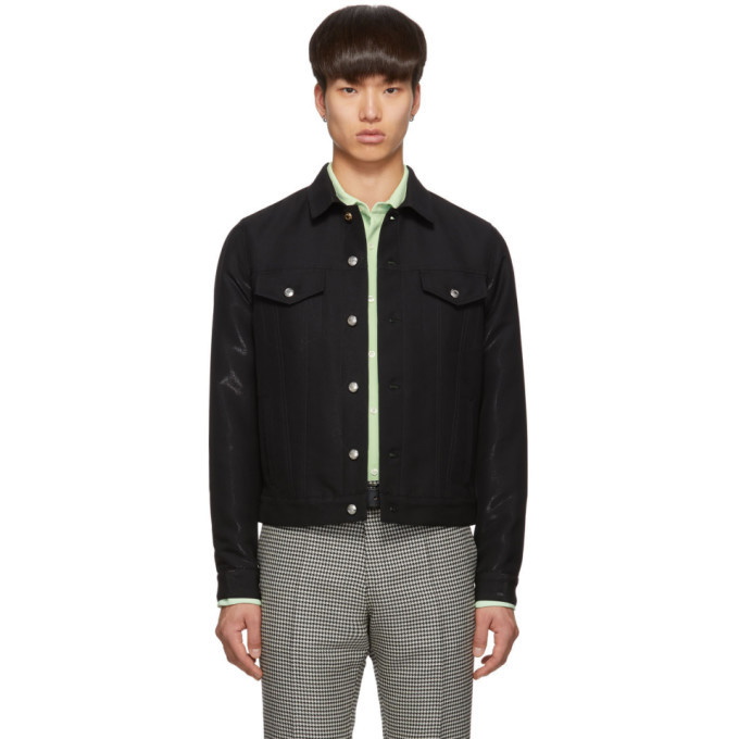 Photo: Paul Smith Black Wool Casual Jacket