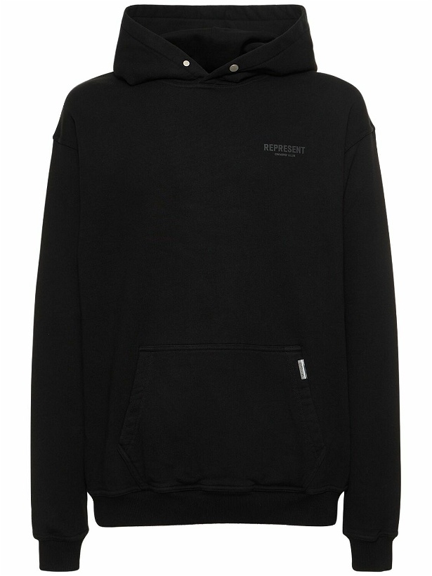 Photo: REPRESENT - Owners Club Logo Cotton Hoodie