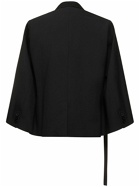 SACAI - Belted Double Breast Tailored Jacket
