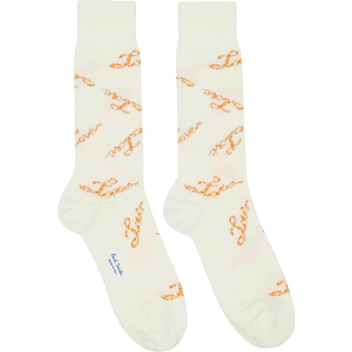 Paul Smith Three-Pack Multicolor Printed-Graphic Socks