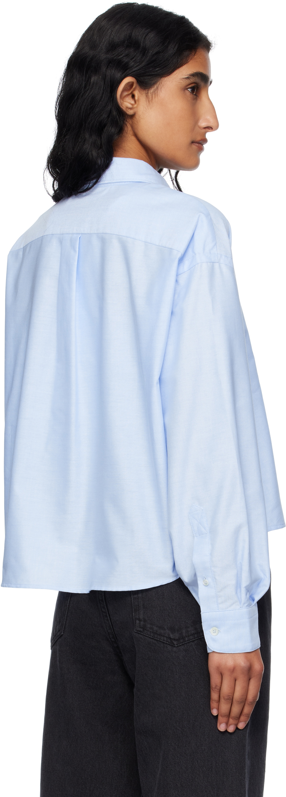 A.P.C. Blue Sophia Button Down Shirt