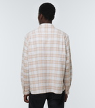 Acne Studios - Checked cotton seersucker shirt