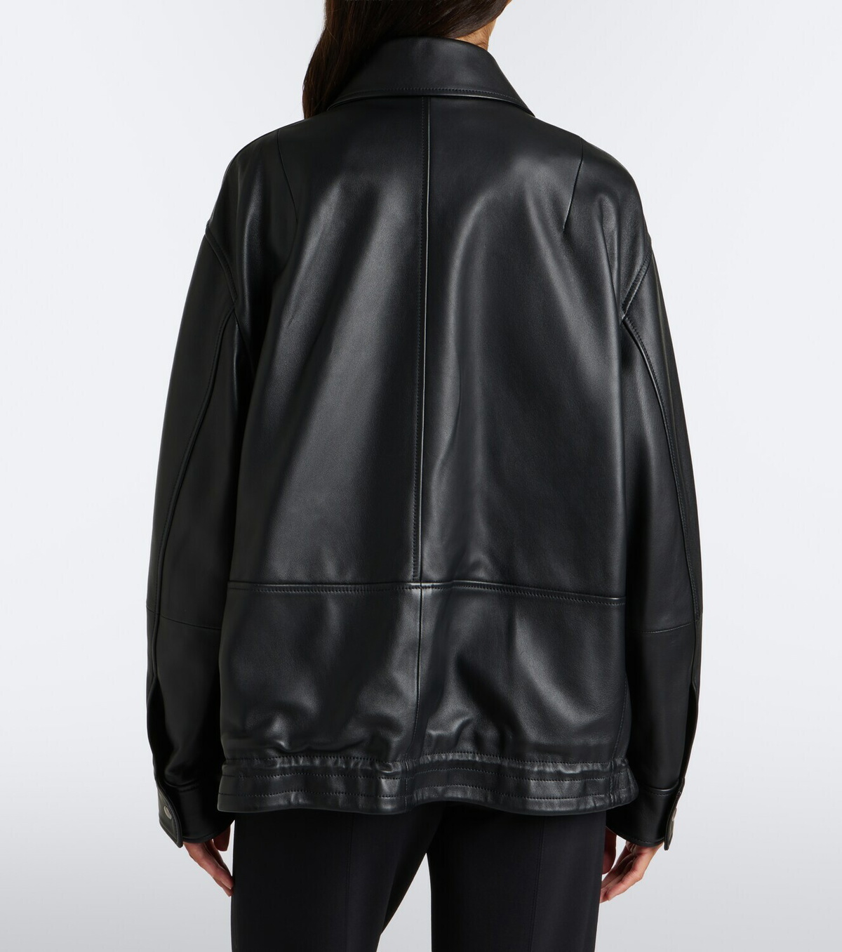 Loewe Oversized leather jacket