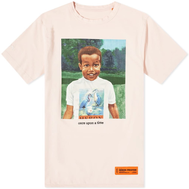 Photo: Heron Preston Baby Heron Print Tee