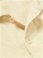 Drake's - Linen Overshirt - Neutrals