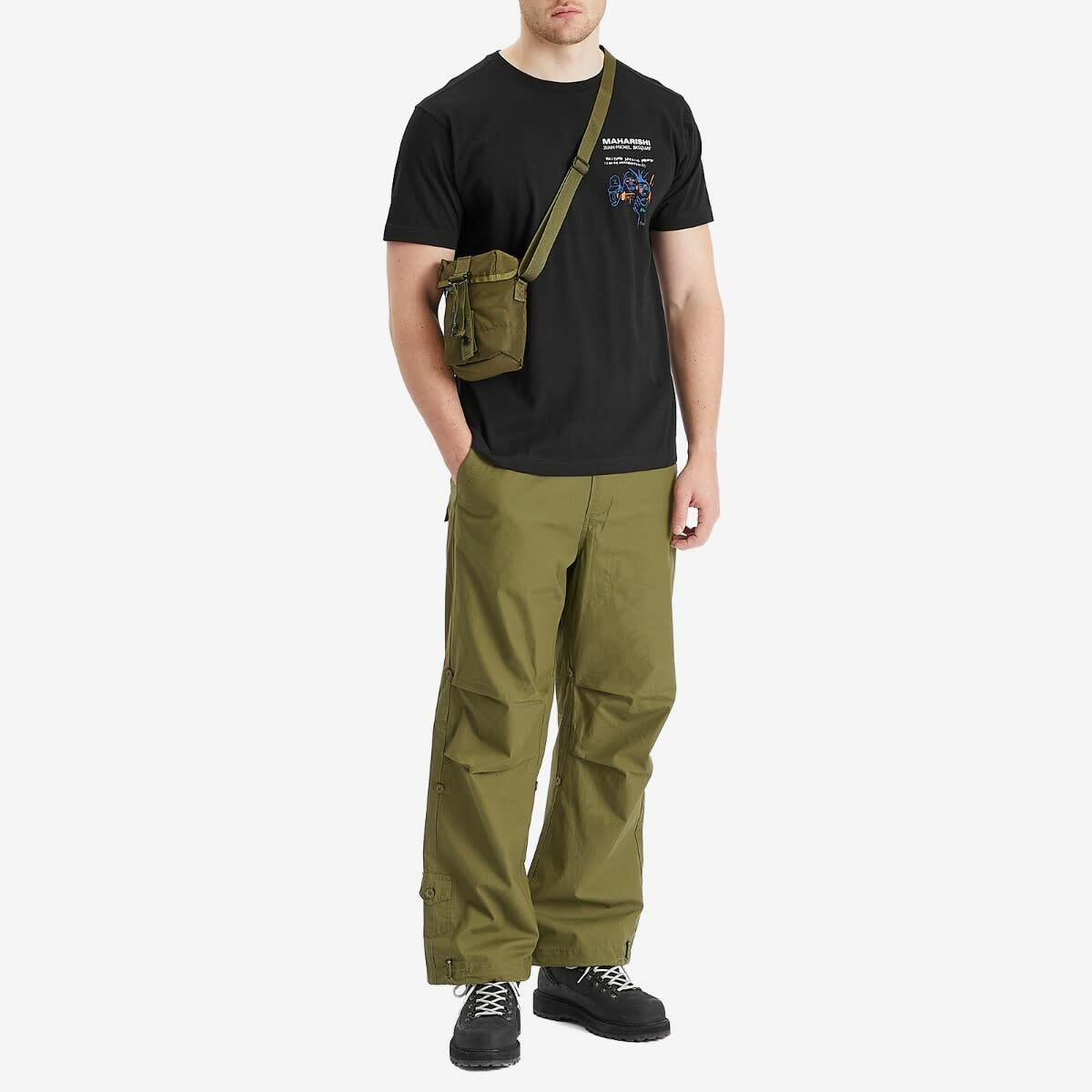 Maharishi Men's M.A.L.I.C.E Pouch Bag in Olive 