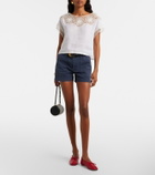 Nili Lotan Utility cotton shorts