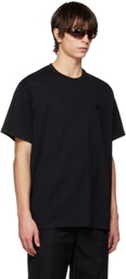 Burberry Black Crystal-Cut T-Shirt