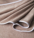 Brunello Cucinelli Logo cotton terry towel